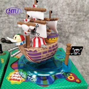 Set di 6 Statuette Anime di Navi Pirata One Piece, Thousand Sunny, Going Merry, Figure in PVC, Regalo in Scatola Misteriosa - Product Image 3