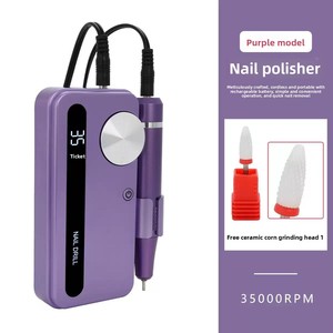 Nouvelle ponceuse à ongles M50 avec tête de ponçage, recharge UK, spéciale salons de <span class=keywords><strong>manucure</strong></span>, machine de <span class=keywords><strong>manucure</strong></span>, de retrait de vernis, de polissage et d'exfoliation - Product Image 2