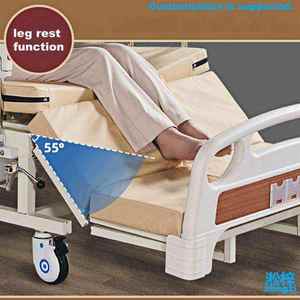 Lit <span class=keywords><strong>médical</strong></span> multifonctionnel Songzi à courbes intégrales avec trou pour toilettes, lit <span class=keywords><strong>médical</strong></span> manuel pour personnes âgées paralysées - Product Image 4