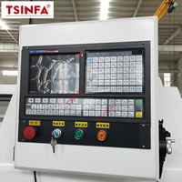 Torno CNC CK6140 con 400 mm de diámetro de torneado sobre la bancada, máquina horizontal para torneado de metal con torreta eléctrica de 4 estaciones para piezas de eje y disco
