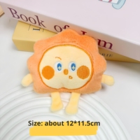 Porte-clés en peluche promotionnels Nuages Étoiles Soleil Lune, série ciel étoilé de dessin animé, vente en gros, jouets pour enfants