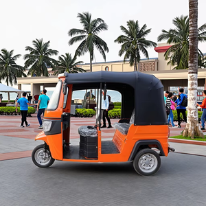 Offre Spéciale – Tricycles Électriques Confortables 60V pour Adultes, Véhicule Taxi à 3 <span class=keywords><strong>Roues</strong></span>, Tuk-Tuk à Carrosserie Ouverte pour Passagers, Poids à Vide 200-300kg - Product Image 1