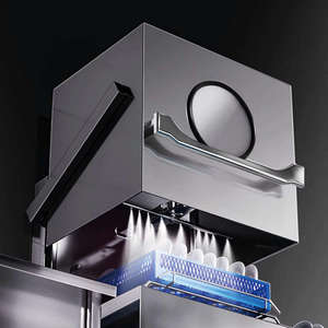 <span class=keywords><strong>Lave</strong></span>-<span class=keywords><strong>vaisselle</strong></span> commercial entièrement automatique en acier inoxydable, capacité 16 couverts, classe énergétique A, pour hôtels et restaurants - Product Image 3