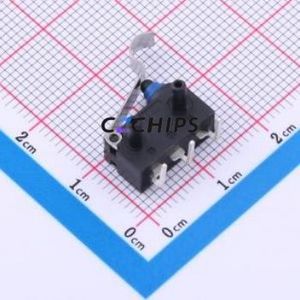 K9-2841R-6RDM Limit Switch Through hole Component (THT) Switch 3A 12V 100mA 250V - Product Image 2