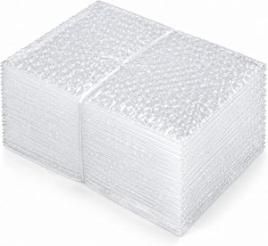 Bolsa de Envío de Burbujas Transparente, Ecológica e Impermeable, con Amortiguación a Prueba de Golpes para Envío de Artículos Frágiles como Cristalería y Electrónicos - Product Image 1