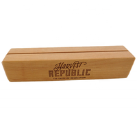 Supports de menu photo porte-cartes en bois écologique Base de carte en bois carte postale présentoir de photos calendrier bureau carton d'affaires