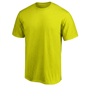 T-shirt de sport respirant et à séchage rapide pour homme, 180 grammes, 100 % polyester, uni, manches courtes, coupe classique, idéal pour la gym, la course et les tenues d'équipe - Product Image 3