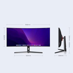 Écran large <span class=keywords><strong>40</strong></span> <span class=keywords><strong>pouces</strong></span> 5120*2160 5K 75HZ moniteur de jeu d'ordinateur LED incurvé <span class=keywords><strong>PC</strong></span> - Product Image 6