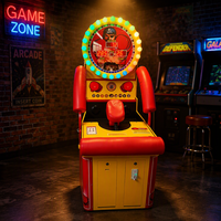 Machine de jeu d'arcade Boxing King à monnayeur, machine de jeu de boxe à récompense pour parcs d'attractions et centres de jeux