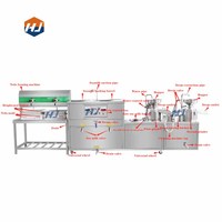 Lait et tofu de soja automatiques à effet élevé faisant l'équipement de traitement de produit de haricot de machine