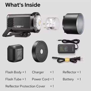 Mới Godox ad600pro II ad600proii tất cả trong một ngoài trời <span class=keywords><strong>flash</strong></span> ngoài trời Chân Dung TTL tốc độ cao đồng bộ hóa được xây dựng trong nhận - Product Image 6