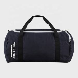 Factory OEM Custom Logo Polyester <b>Weekender</b> <b>Bag</b> Foldable Tote Sport Duffel Gym Travel <b>Bags</b> Zipper Closure Fashionable <b>Men</b> Women - Product Image 3