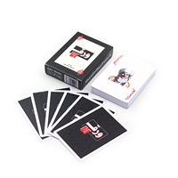 Cartes à Jouer Personnalisées en Plastique Brillant pour l'Extérieur avec Boîte Personnalisée – Standard 52 Cartes Premium – Cadeau Personnalisé