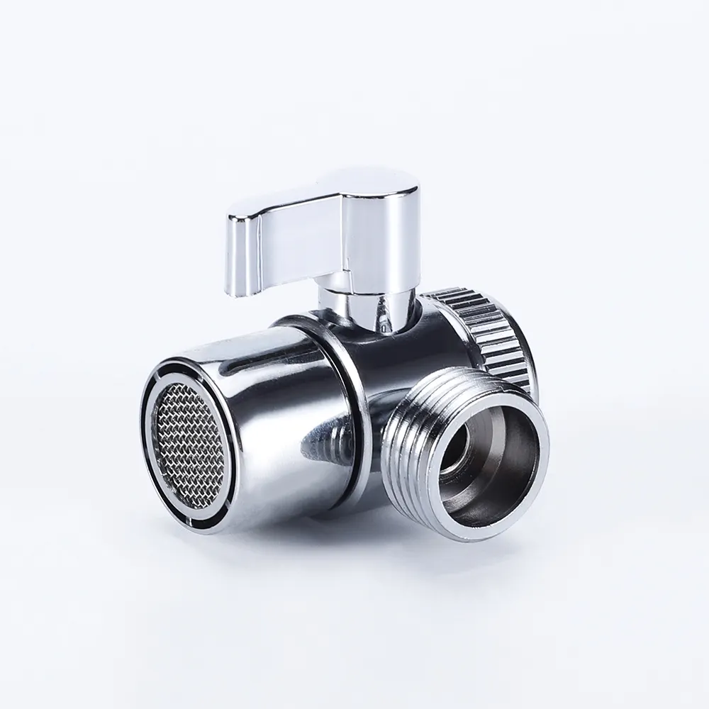 Water Separator Single Cut Valve Water Distributor with Electroplated Handle