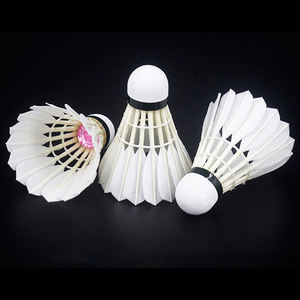 Chaopai bulu merah muda kualitas tinggi Murah Kelas C daya tahan penerbangan a Chaopai Kok <span class=keywords><strong>Badminton</strong></span> angsa - Product Image 4