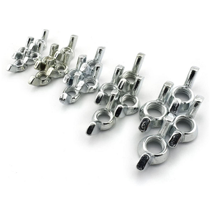 Wing Nut M10 Metric Hex Class 8 Zinc Plated Self-Locking Thumb Drive General Industry Use - Product Image 3