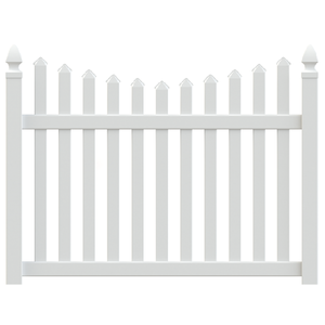 Clôture temporaire <span class=keywords><strong>de</strong></span> jardin en plastique vinyle, solide et moderne, en Pvc, bon marché, vente en gros - Product Image 1