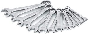 14-Piece Essential Metric Dual Purpose <strong>Combination</strong> <strong>Wrench</strong> Set in Roll-up Pouch, Metric Sizes 6mm - 19mm - Product Image 6