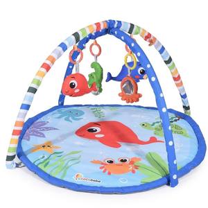 Tapis d'éveil pour bébé - Tapis <span class=keywords><strong>de</strong></span> jeu en coton et polyester doux - Jouet éducatif sportif - Product Image 6