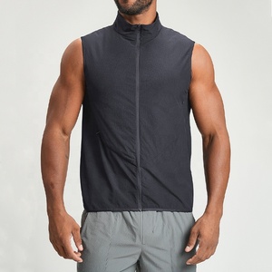 Débardeurs de <span class=keywords><strong>sport</strong></span> pour hommes à fermeture éclair intégrale, respirants, <span class=keywords><strong>sans</strong></span> manches, chemises de <span class=keywords><strong>sport</strong></span>, col montant, <span class=keywords><strong>veste</strong></span> de course, vêtements d'extérieur légers, <span class=keywords><strong>veste</strong></span> de <span class=keywords><strong>sport</strong></span> - Product Image 6