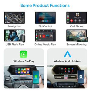Kit de rétrofit CarPlay sans fil et Android Auto spécial pour Acura à écran unique ILX RDX ZDX TL MDX <span class=keywords><strong>avec</strong></span> écran de 5 pouces - Product Image 2