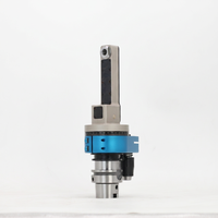90 °   Tête d'angle CNC mince anti-interférence à fraisage latéral, à diamètre étroit et longue portée pour l'usinage de cavités profondes et de petits trous