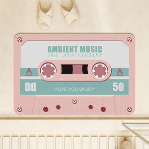 Alfombra de Baño Rectangular Antideslizante de Tierra de Diatomeas Jiao Zhi Yuan, Alfombra de Entrada para el Hogar con Diseño Novedoso, 3.28 M - Product Image 5