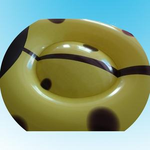 Jouet gonflable de piscine en forme de coccinelle jaune, en plastique, pour l'extérieur - Product Image 6
