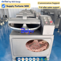 Machine à couper la viande industrielle professionnelle, hachoir et mélangeur à viande commercial pour la transformation de la viande de haute qualité