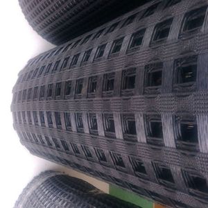 50-50kn Pet Đen Polyester hai trục tensar geogrid cho xây dựng đường bộ - Product Image 4