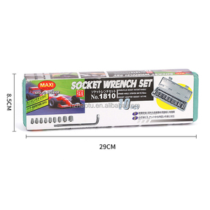<span class=keywords><strong>Workpro</strong></span> — kit de 10 clés hexagonales métriques de 1/2 pouces, jeu de clés à douille robuste pour boîte à outils - Product Image 3