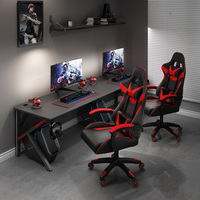 Maono — grand bureau moderne, réglable, à lumière rgb, pour s'amuser sur pied, large, table de jeu, pour la maison, le bureau, ordinateur portable, nouveauté 2021