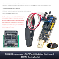 Programmateur USB CH341A pour puces EEPROM et BIOS des séries 24 et 25, pour cartes mères et routeurs
