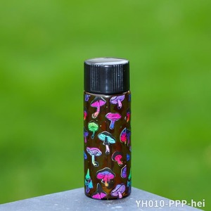 Thủy tinh lưu trữ Jar nắp + muỗng + Chai thủy tinh màu đen với muỗng nhỏ 64mm thuốc lá Phụ kiện & công cụ bán buôn - Product Image 6