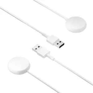 Câble de charge USB compatible avec la base de chargeur sans fil de remplacement pour Google Pixel Watch