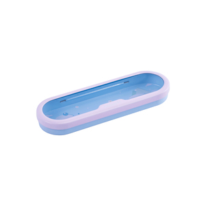 Nhà sản xuất tùy chỉnh-thực hiện hình bầu dục hộp thiếc với nhựa PET cửa sổ và bản lề bút chì hộp bút Hộp quà tặng - Product Image 1