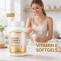 Multivitamine avec vitamine E naturelle, antioxydant, complément nutritionnel quotidien pour adultes