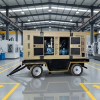 Generador Portátil Silencioso de 120KW 100kw Trifásico para Uso Industrial con AVR