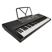 USB MP3 Player Control 61-Key Digital Electronic Organ Piano Keyboard Durable Plastic Electric Organ