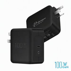 Chargeur mural USB-C 3 broches US PD 100 W GaN3 à un port, 100 Watts 12V pour <span class=keywords><strong>MacBook</strong></span> <span class=keywords><strong>Pro</strong></span> et ordinateurs portables 100W - Product Image 1