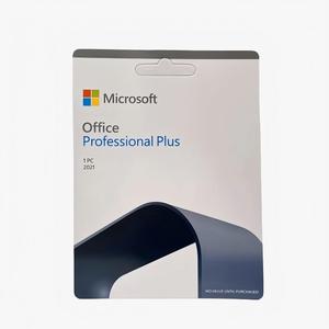 Tarjeta de Clave Original de Office 2021 Pro Plus, Activación 100% Online, Tarjeta de Clave de Venta al por Menor de Office 2021 Pro Plus, 1 PC - Product Image 1