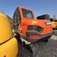 Excavadora Doosan DX75-9C de 7.5 Toneladas, Excavadora Hidráulica con Cucharón de Excavación, Modelo Usado
