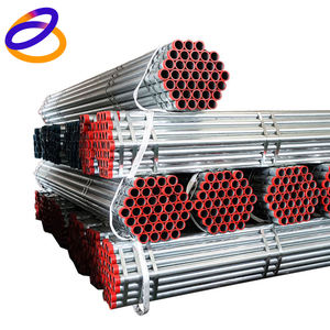 Tubería de Acero Galvanizado de 6 Metros, Estándar ASTM A53, Acero al Carbono Certificado ERW FM, Venta al Por Mayor de Fábrica, para Aplicaciones de Perforación y Soldadura - Product Image 1