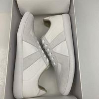 Chaussures de marque de qualité supérieure en cuir véritable, plates et décontractées pour hommes et femmes, sportives, élégantes, à lacets, confortables pour la marche