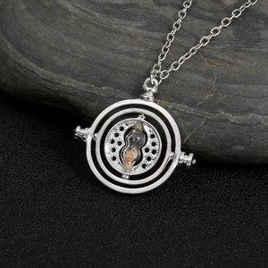 Mode <span class=keywords><strong>pas</strong></span> <span class=keywords><strong>cher</strong></span> filles <span class=keywords><strong>or</strong></span> sablier <span class=keywords><strong>collier</strong></span> pour femmes en gros NSAD-001 - Product Image 2