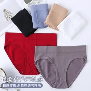 Finetoo Low Waist Panties Women&#39;s Cotton Thong Panties Underwear Girls Underpants Female Briefs Lingerie