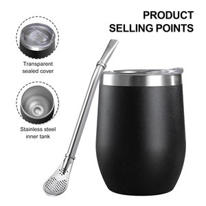 0.3LPremium Mugar Abic Service à thé Yerba Mate flacon verseur en acier inoxydable tasse à vide le marché <span class=keywords><strong>sud</strong></span>-américain - Product Image 3