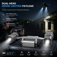 Projecteur de recherche compact à double tête MLA 30, lumière d'avertissement 2500LM 30W, interface Type-C pour kit de charge utile d'inspection Mavic 3E 3T
