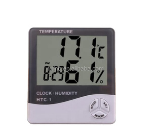 LXC HTC-1 elettronico <span class=keywords><strong>di</strong></span> temperatura e <span class=keywords><strong>umidità</strong></span> metro igrometro interno grande schermo sveglia igrometro HTC-1 - Product Image 3