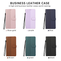 Étui à rabat magnétique en gros pour Samsung Galaxy A11 A12 A20 A21 A31 A40 A42 A51 A71, portefeuille en cuir, accessoires pour téléphone portable